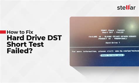 hard drive short dst test